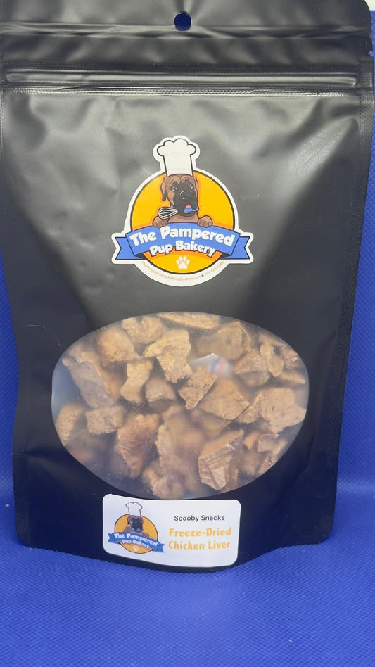 Freeze-Dried Chicken Liver Dog Treats