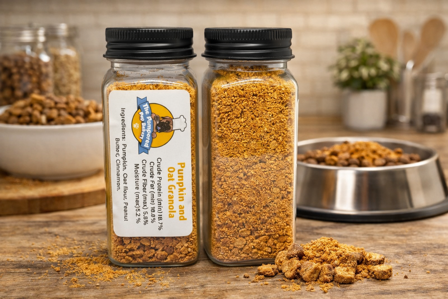 Pumpkin & Oat Flour Dog Food Topping for Your Pampered Pup 🐾